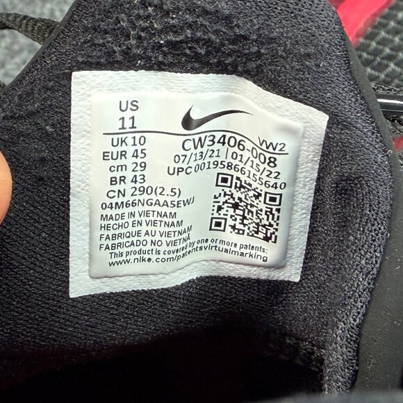 Nike Renew Elevate 2 Basketball Shoes Men\'s‎ Size 11 Black Pink Prime Athletic main image 5